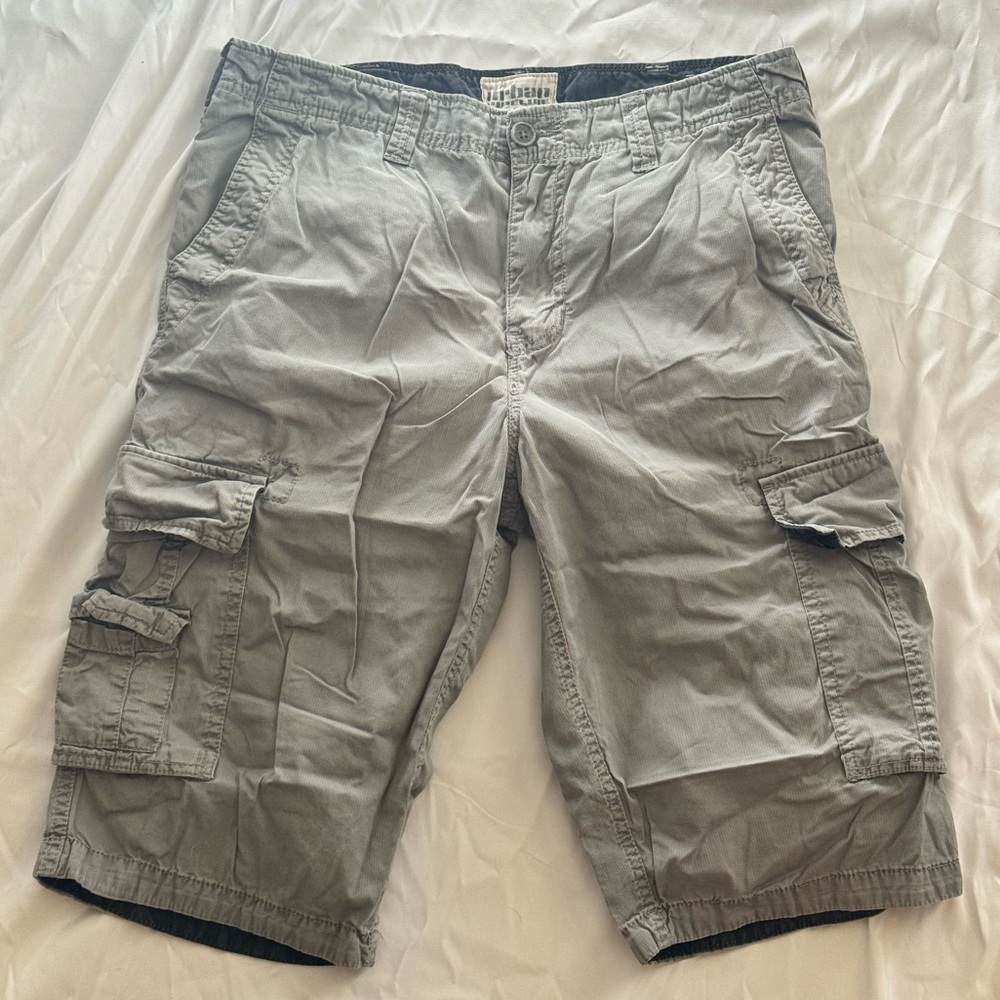 Urban Pipeline Gray Cargo Shorts